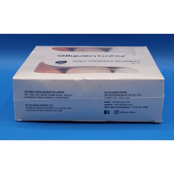 GLLQUEN BABY Swaddle Blanket 3 Pack Organic Earth Tones 0-3 Months NEW & SEALED! - Picture 5 of 7